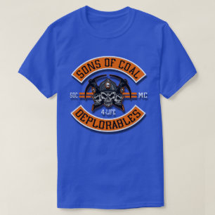 CAMISETA FILHOS DO CARVÃO DEPLORÁVEIS