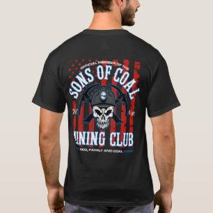 CAMISETA FILHOS DO CLUBE DE MINERAÇÃO DE CARVÃO