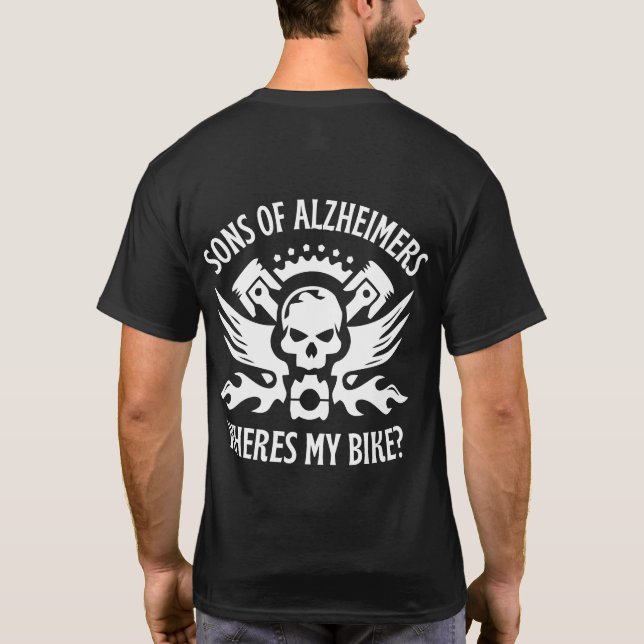 Camiseta Filhos do mal de Alzheimer (Verso)