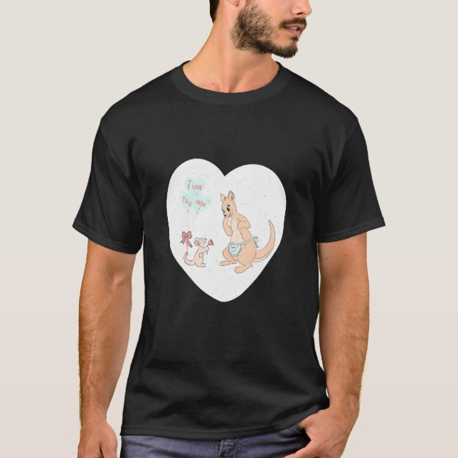 Camiseta Filhos Eu Amo Você Mamãe (Frente)