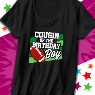 Camiseta Filhos Primo do Partido de Futebol do Aniversário