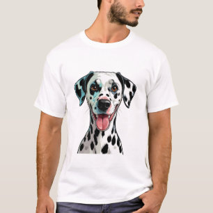 Camiseta Filhote brincalhão de dálmata