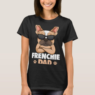 Camiseta Filhote de Bulldog Francês Pai