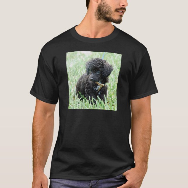 Camiseta Filhote de cachorro da caniche de brinquedo (Frente)
