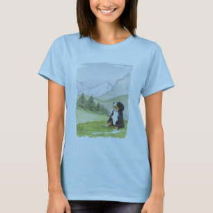 Camiseta Filhote de cachorro da montanha