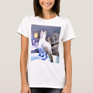 Camiseta Filhote de cachorro da neve