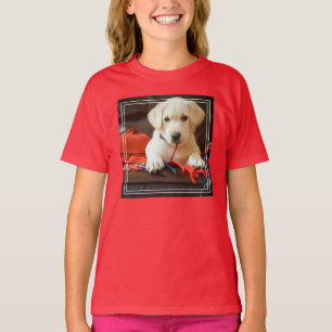 Camiseta Filhote de cachorro das imagens de Getty em um