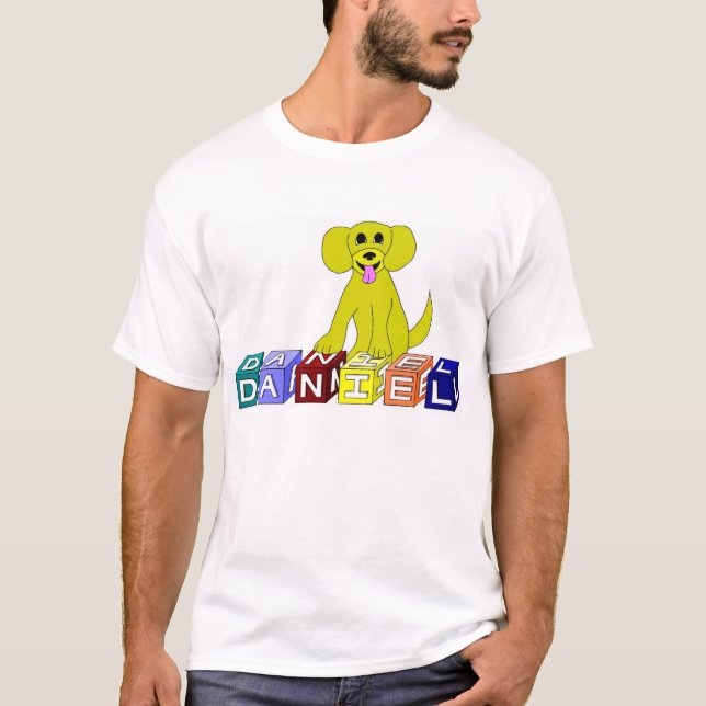 Camiseta Filhote de cachorro de Daniel (Frente)