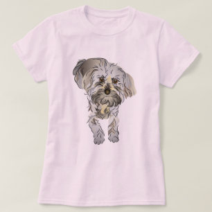 Camiseta Filhote de cachorro de Maltipoo