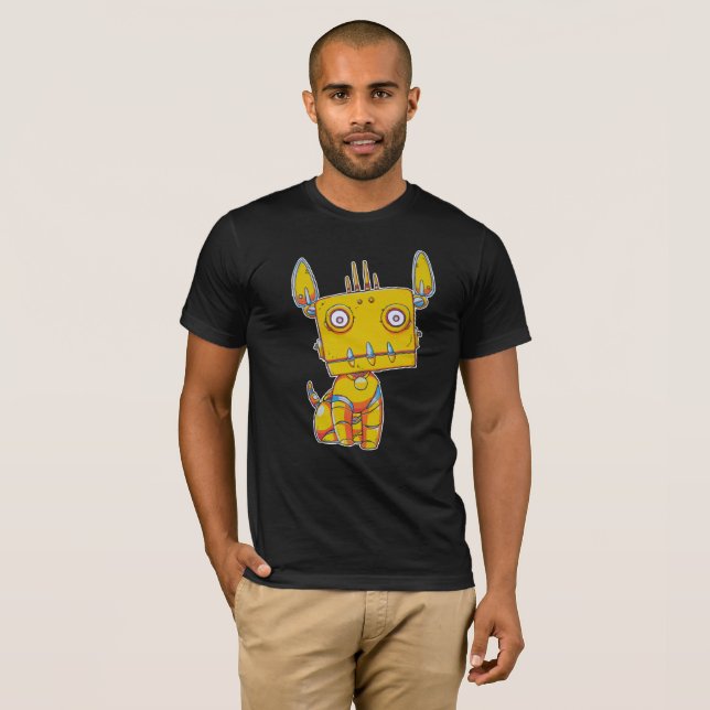 CAMISETA FILHOTE DE CACHORRO DE ROBO!! (Frente Completa)