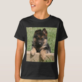 Camiseta Filhote de cachorro do german shepherd
