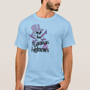 Camiseta Filhote de cachorro-e-Arcos-íris