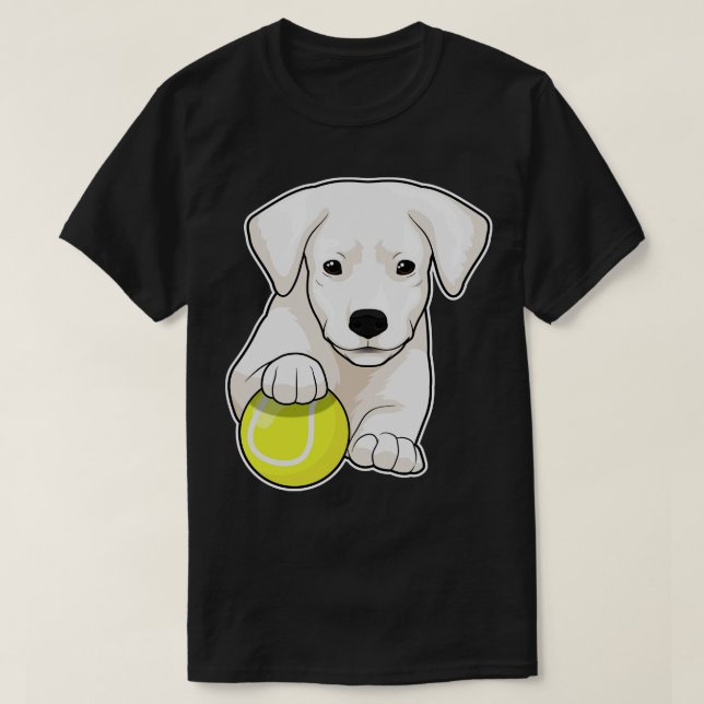 Camiseta Filhote de cão Tênis (Frente do Design)