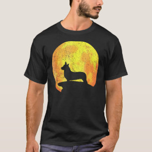 Camiseta Filhote de Corgi Cardigan Galês e Fantasia de Hall