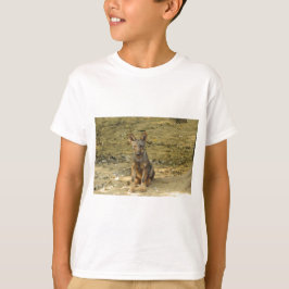 Camiseta Filhote de Lobo Fofo