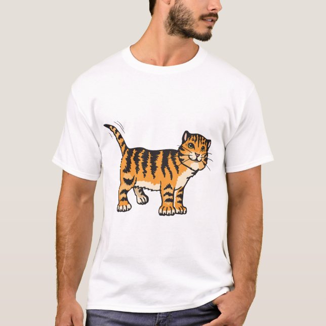 Camiseta filhote de tigre (Frente)
