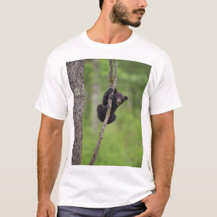 Camiseta Filhote de urso preto brincando, Tennessee