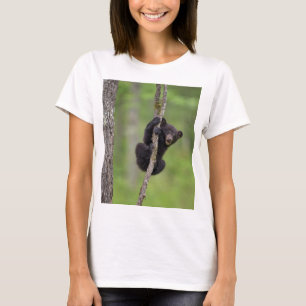 Camiseta Filhote de urso preto brincando, Tennessee