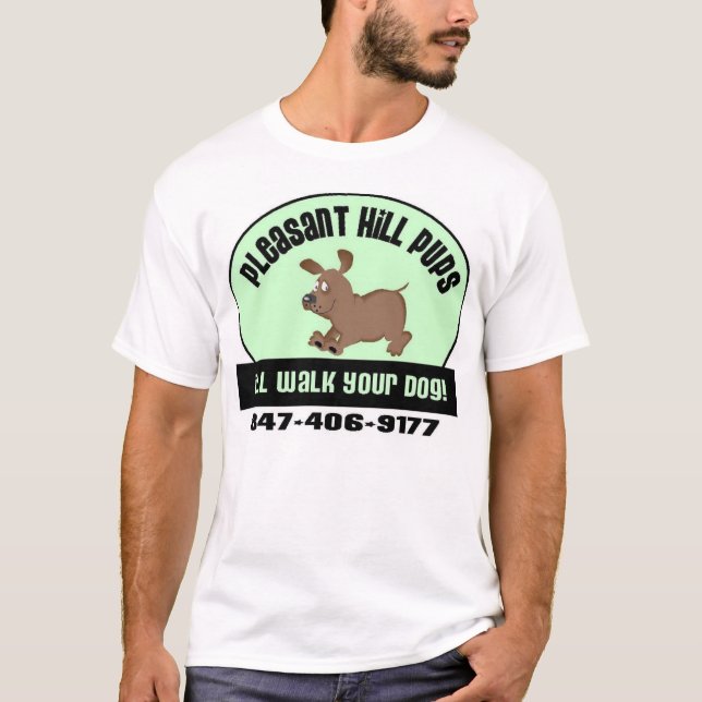 Camiseta filhotes de cachorro de Pleasant Hill (Frente)