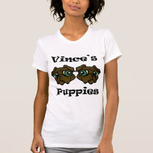 CAMISETA FILHOTES DE CACHORRO DE VINCES