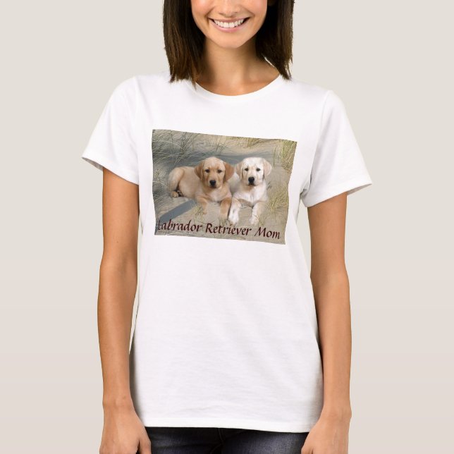 Camiseta Filhotes de cachorro do t-shirt da mamã de (Frente)