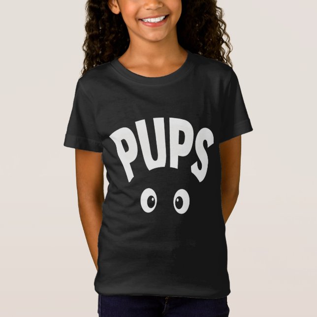 Camiseta Filhotes Observando (Frente)