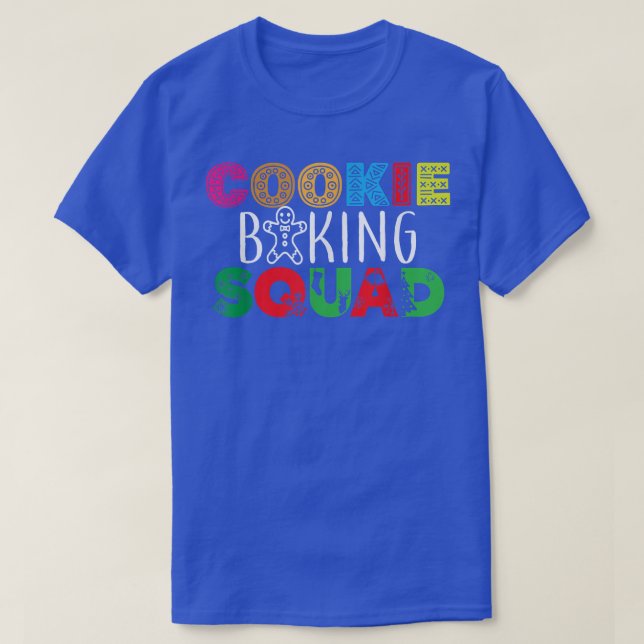 Camiseta Filiação de biscoitos de cozinha de Natal (Frente do Design)