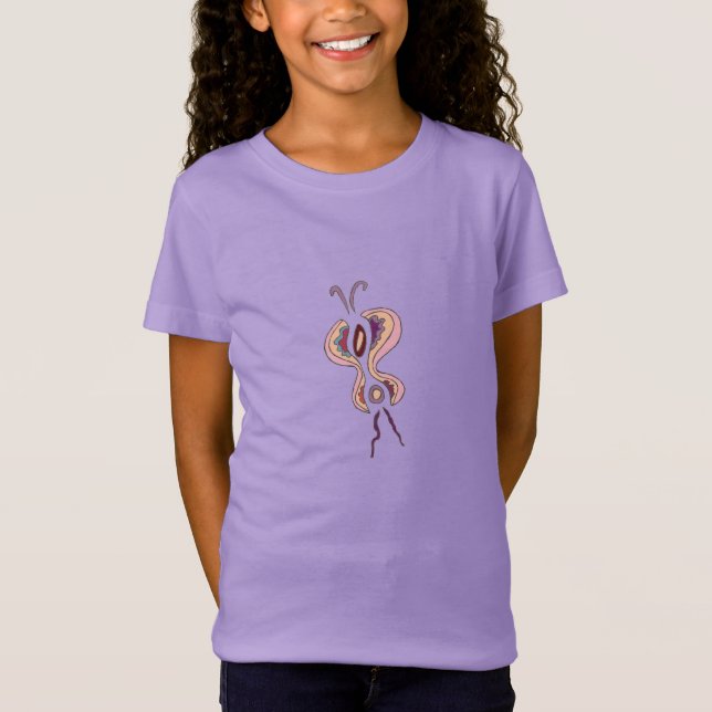 Camiseta Filigree Flutterfly T Shirt (Frente)