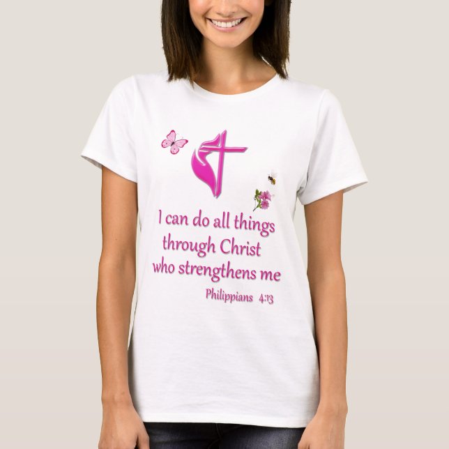 Camiseta Filipenses 4:13 (Frente)