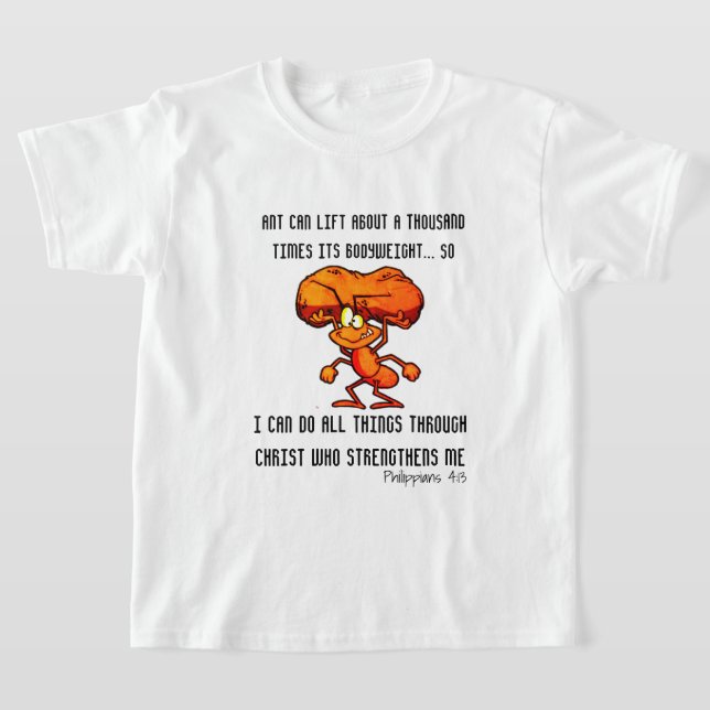 Camiseta Filipenses 4:13 - Posso Fazer Todas as Coisas Atra (Postura )