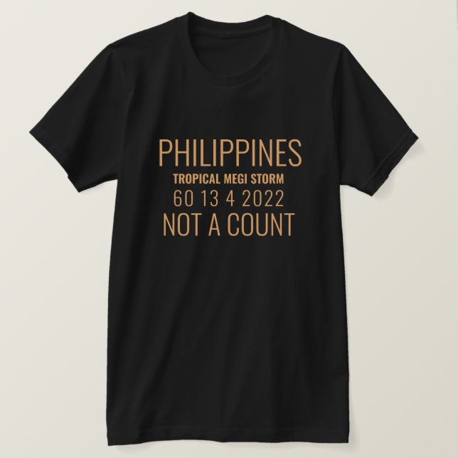 CAMISETA FILIPINAS (Frente do Design)
