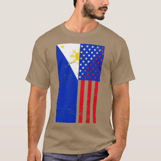 Camiseta Filipinas - Bandeira Americana