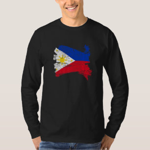 Camiseta Filipinas Bandeira Filipina Pinoy Pinay Manila Fã