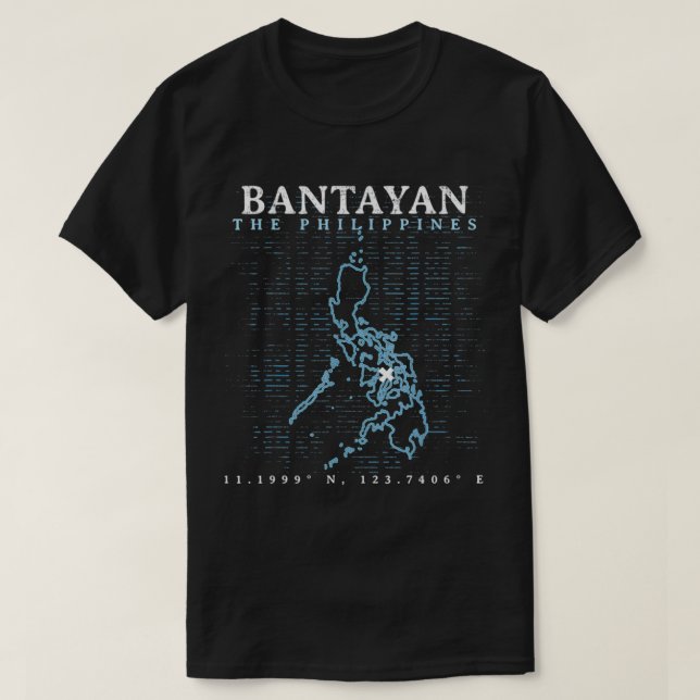 Camiseta Filipinas Bantayan (Frente do Design)