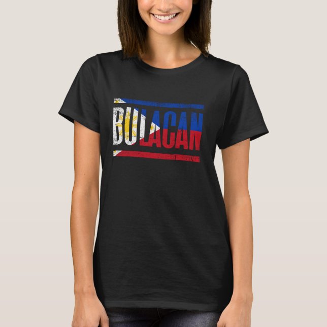 CAMISETA FILIPINAS BULACANAS COM SEU PAVILHÃO DE FILIPINO O (Frente)