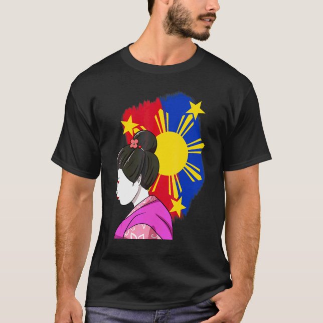 Camiseta Filipinas Filipinas Japão Japão Japão Japão Japão  (Frente)