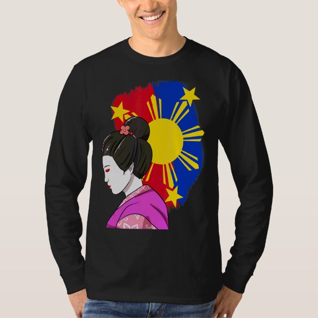 Camiseta Filipinas Filipinas Japão Japão Japão Japão Japão  (Frente)