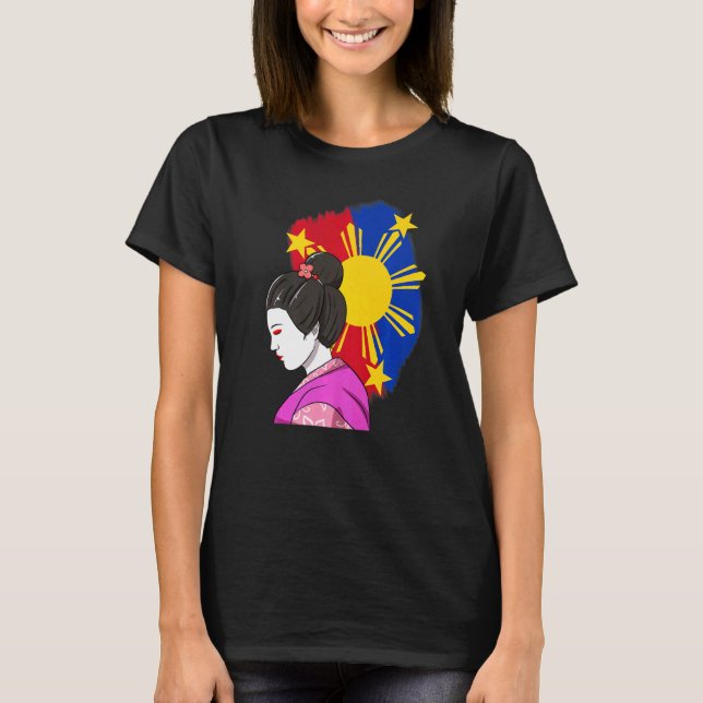 Camiseta Filipinas Filipinas Japão Japão Japão Japão Japão  (Frente)