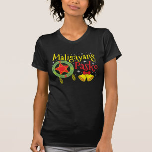 Camiseta Filipinas Filipino Natal Maligayang Pasko