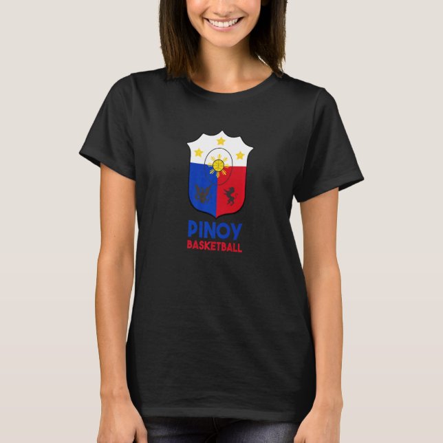 Camiseta Filipinas: Filipino Pinoy Basball Ball (Frente)