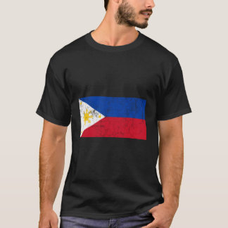 Camiseta Filipinas Flag Novelty Graphic Filipino Flag