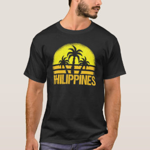 Camiseta Filipinas Ilhas Tropicais Filipinos ama Pilipi
