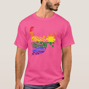 Camiseta Filipinas LGBTQ Filipino Gay Lésbica Ga