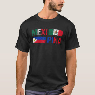 Camiseta Filipinas México Filipina Orgulhosa Mexipina Mexic