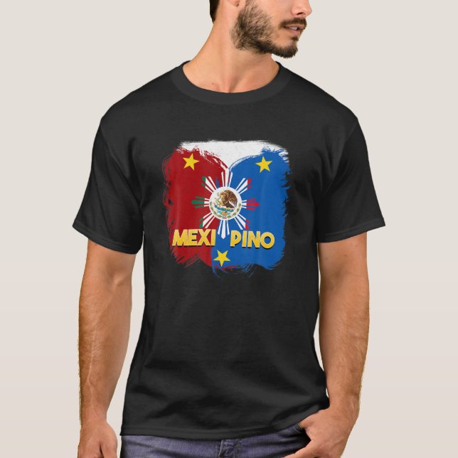 Camiseta Filipinas México Filipino Orgulho Orgulho Orgulho  (Frente)