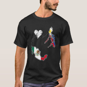 Camiseta Filipinas México Filipino Orgulhoso Mexipino Mexic