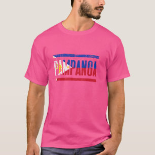 CAMISETA FILIPINAS PAMPANGA COM SUA BANDEIRA DE FILIPINO OR