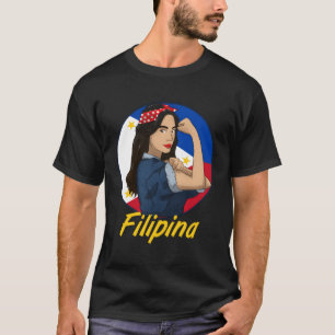 Camiseta Filipinas Pinay Filipina Pride Forte Orgulho I Gi