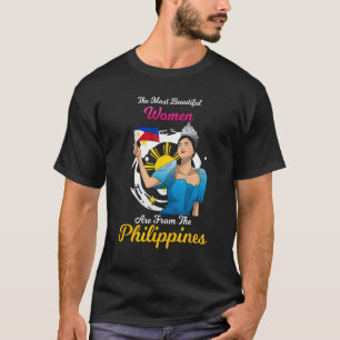 Camiseta Filipinas Pinay Filipina Pride Ord Orud Flag Beaut