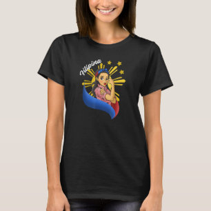 Camiseta Filipinas Pinay Filipina Pride Strong Proud Woma